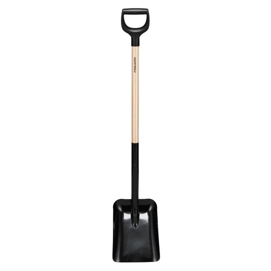 Fiskars Prima 1066727 Skyffel D-handtag, trä