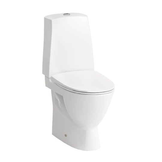 Laufen Pro-N Toalettstol med dolt S-lås, skruv