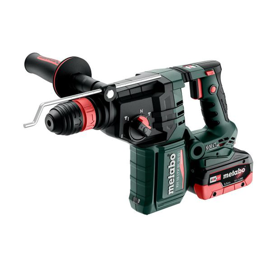 Metabo KH 18 LTX Kombihammare med batteri och laddare