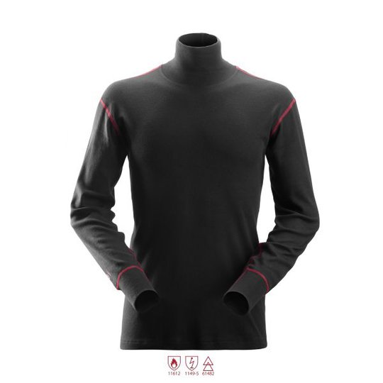 Snickers 2462 ProtecWork Polotröja svart XS