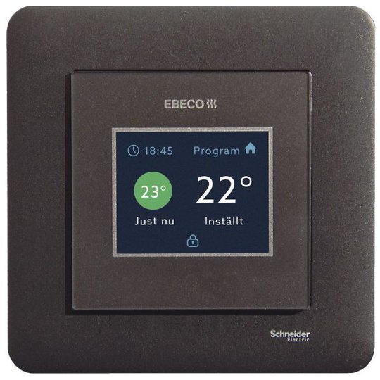 Ebeco EB-Therm 500 Täckfront antracit, för Schneider Exxact