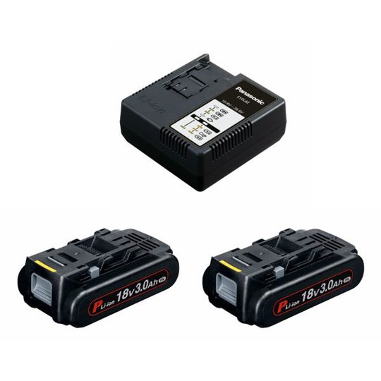 Panasonic EYC953 Batteripaket med batterier och laddare
