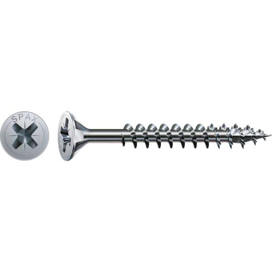 SPAX 1081010450703 Träskruv 4,5 mm TFX, FZB ETA-12/0114 4,5 x 70 mm, 100-pack