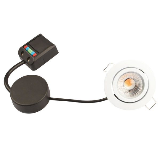 Scan Products Claudia Downlight 3000 K, 4,5 W Matt vit