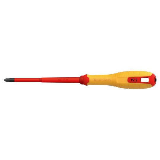 Hultafors 446025 Skruvmejsel för Pozidriv, isolerad 1000 volt PZ 2 x 125 VDE