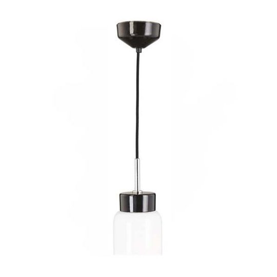 Ifö Electric Tova Pendelarmatur opal, svart/svart