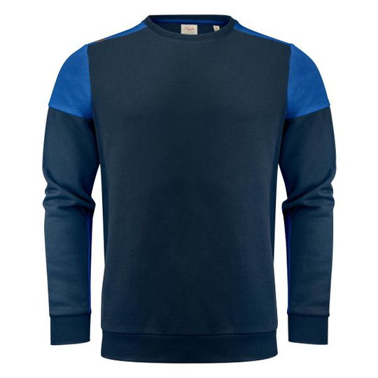 Printer Prime Crewneck Tröja Marinblå;Blå