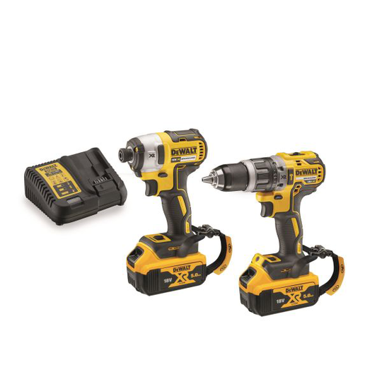Dewalt DCK266P2LR-QW Verktygspaket
