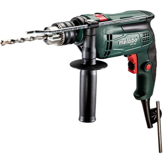 Metabo SBE 650 Slagborrmaskin med kuggkranschuck, 600 W