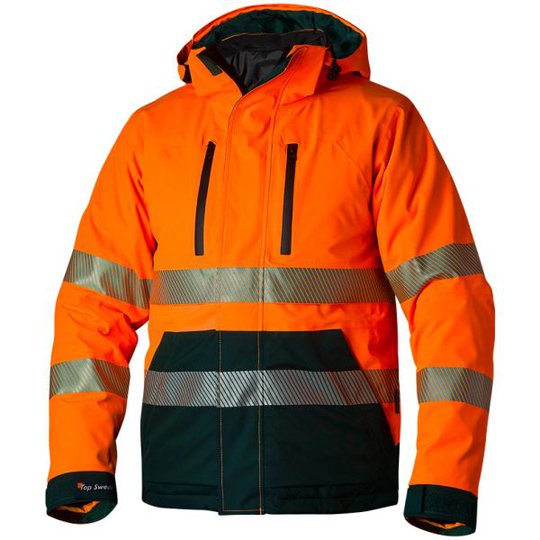 Top Swede 127 Jacka varsel, orange/marin Strl XS