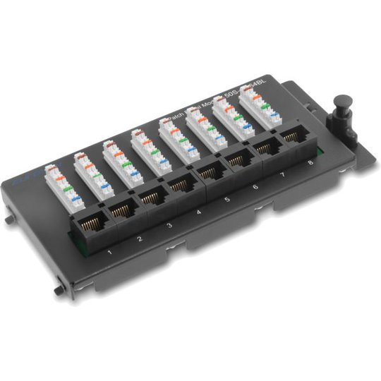 Eurolan 50S-10-64BL Patchpanel 8 x RJ45/IDC