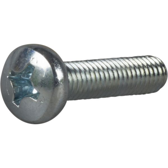 ESSVE 61069751 Maskinskruv M6, kullrig, blankförzinkad M6 x 50 mm, 50-pack