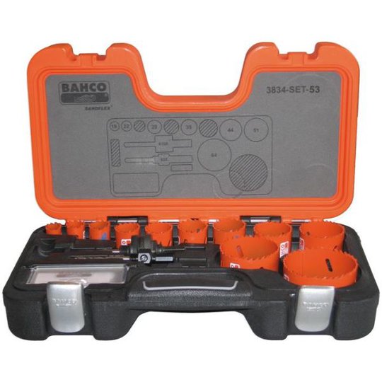 Bahco 3834-SET-53 Hålsågsats