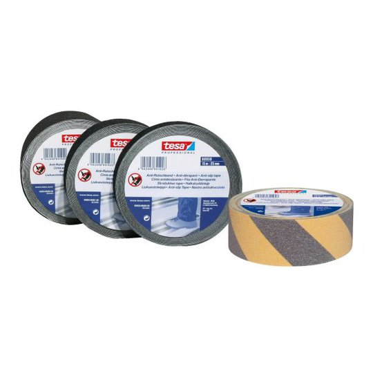 Tesa 60950 Halkskyddstejp 15 m x 25 mm, svart