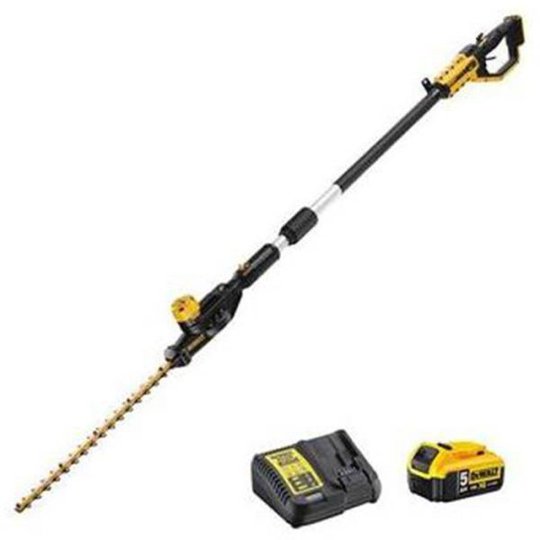 Dewalt DCMPH566P1-QW Häcksax med 5 Ah-batteri och laddare
