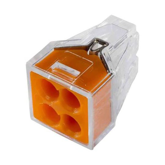 Wago 773-104 Toppklämma 4-ledare, 100-pack