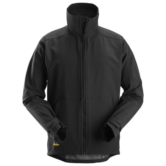 Snickers 1205 AllroundWork Softshelljacka vindtät, svart XS