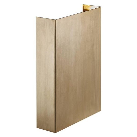 Nordlux FOLD 2019051035 Väggarmatur 3000K, med 2xLED, IP54 Mässing