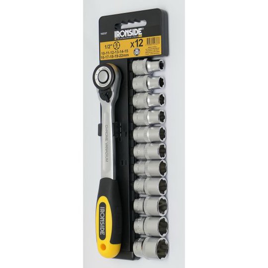 Ironside 102337 Spärrnyckelsats 1/2", 12 delar