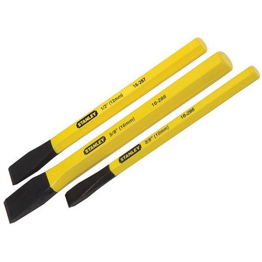 STANLEY 4-18-298 Huggmejselset 3 delar
