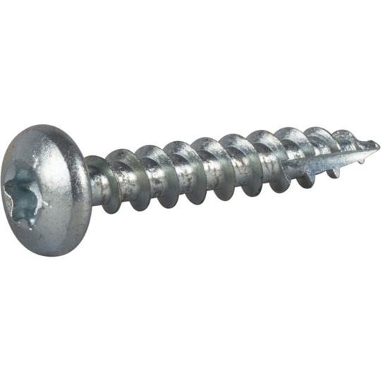 TRÄSKRUV KULLRIGT HUVUD TX25 HELGÄNGAD FZB 5X30MM | Beijerbygg Byggmaterial