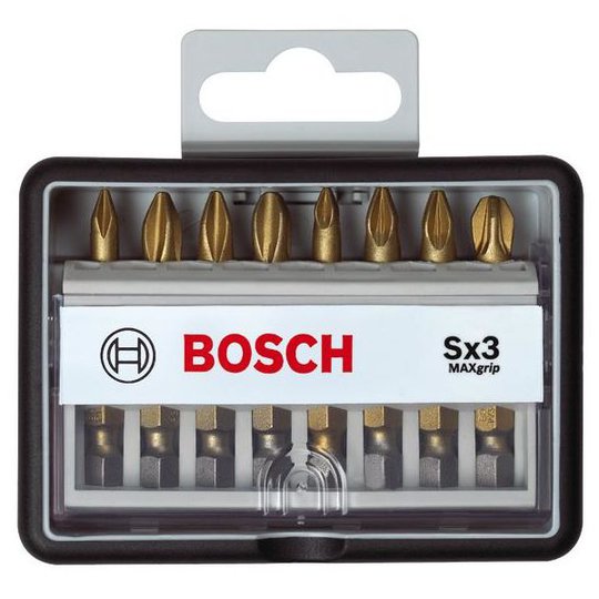 Bosch Sx3 Bitssats 8 delar
