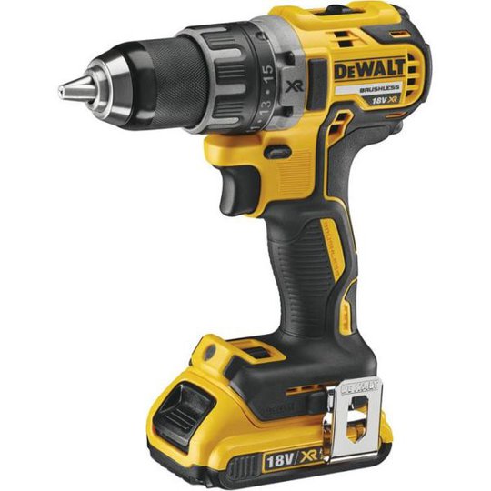 Dewalt DCD791D2 Borrskruvdragare med 2,0Ah batterier och laddare
