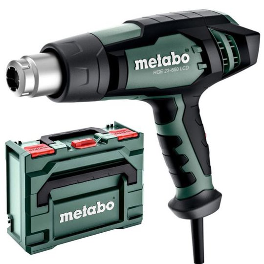 Metabo HGE 23-650 Varmluftspistol 2,3 kW, med MetaBox 145