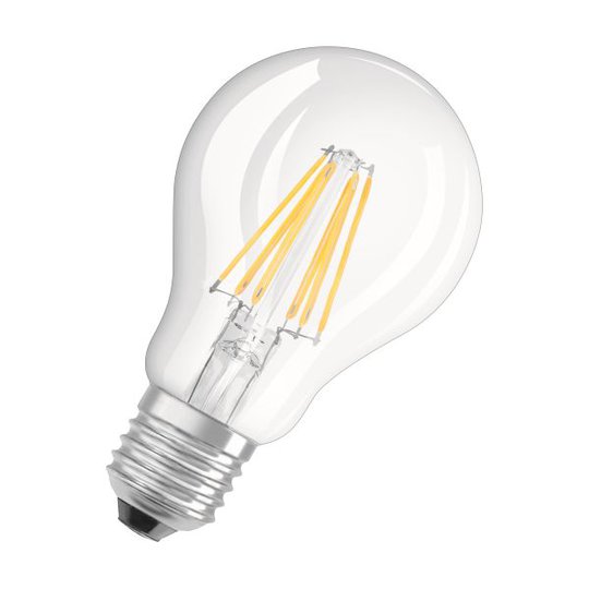 Osram Normal A Retrofit LED-lampa E27-sockel, 2700 K, klar 7 W, 806 lm