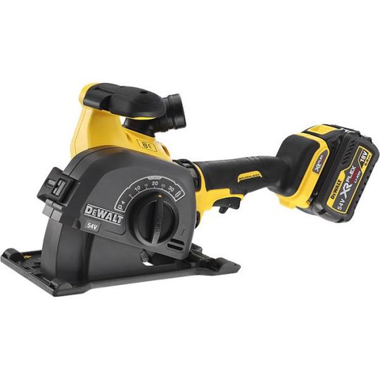 Dewalt DCG200T2-QW Murspårfräs 54 V, med batterier och laddare
