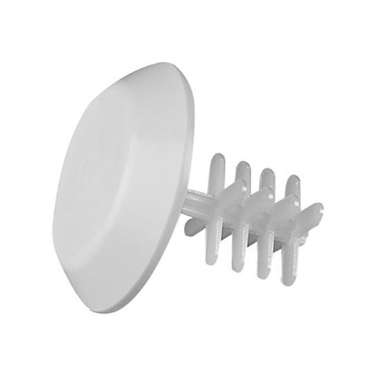 Faluplast 50410 ROT-bricka för rörände, 53 mm Vit