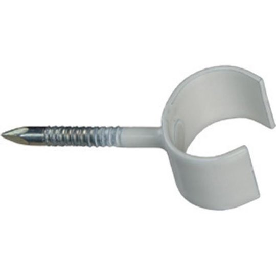 Schneider Electric TKK 10-14 V SKR25 Spikklammer 10-14 mm, vit, 100-pack Spiklängd 25 mm (skruvspik)