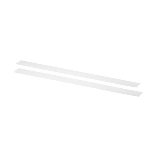 Elfa 422518 Täcklist till bärlist, vit 581 mm
