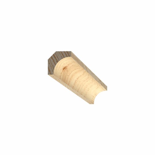 HÅLKÄLSLIST FURU 12X27MM
