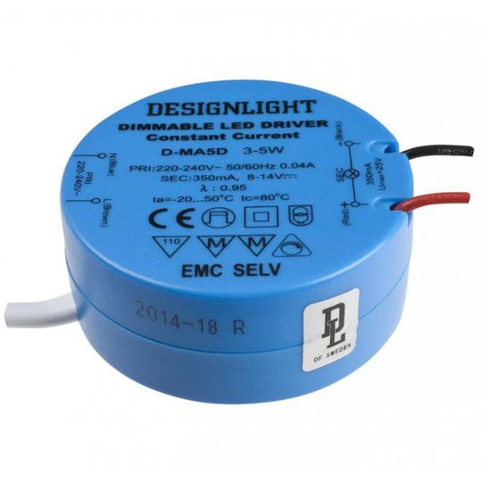 Designlight D-MA5D Drivdon 3-5 W, IP21