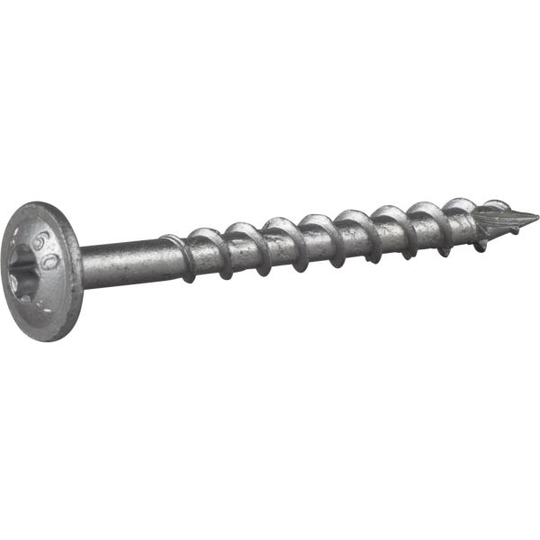 ESSVE 113105 Träskruv 6 mm Ø, WAF, CorrSeal 60 mm, 100-pack