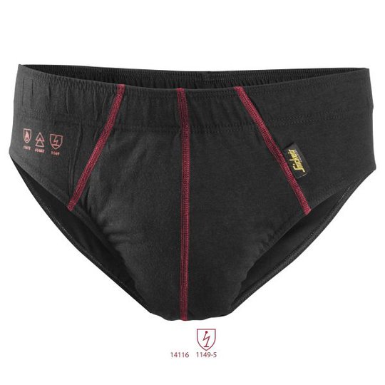 Snickers 9467 ProtecWork Kalsong svart, flamskydd XS