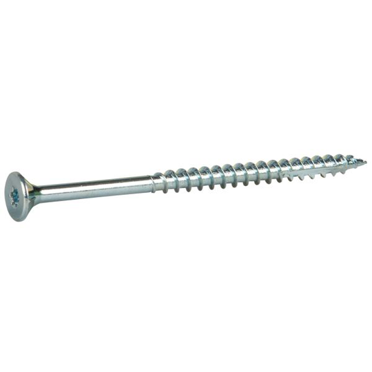 ESSVE 116040 Träskruv 6 mm Ø, försänkt, FZB 50 mm, 2500-pack