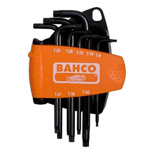 Bahco BE-7675 Torxnyckelsats TORX Plus, 8 delar