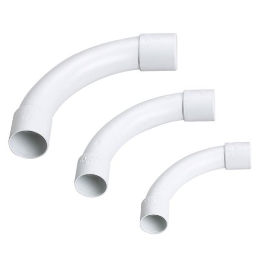 Pipelife 490420 VP-böj halogenfri För Ø20 mm rör