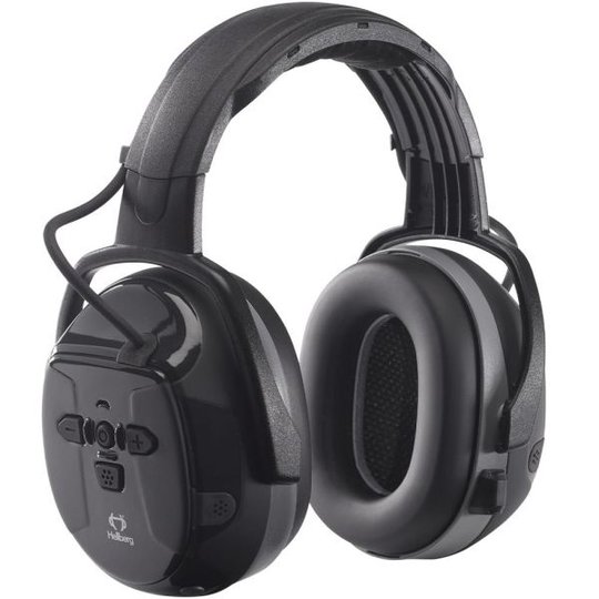 Hellberg Xstream LD Hörselskydd Bluetooth, medhörning, hjässbygel