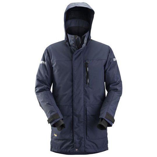 Snickers 1800 AllroundWork Vinterparkas marinblå XS