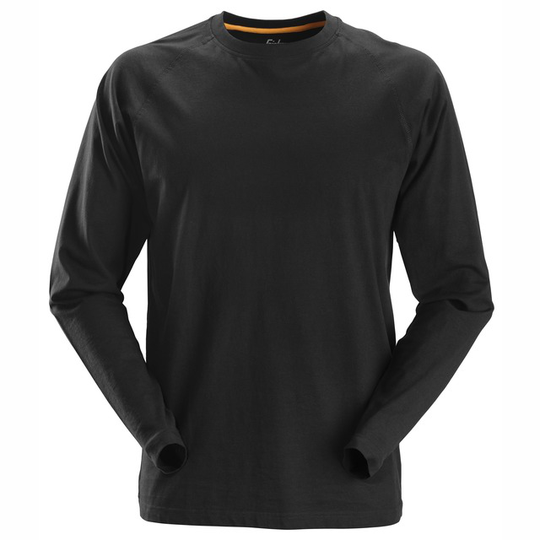 T-SHIRT LÅNGÄRMAD AW SVART | Beijerbygg Byggmaterial
