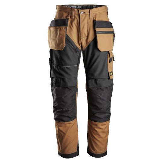 Snickers 6202 RuffWork Arbetsbyxa brun/svart 44