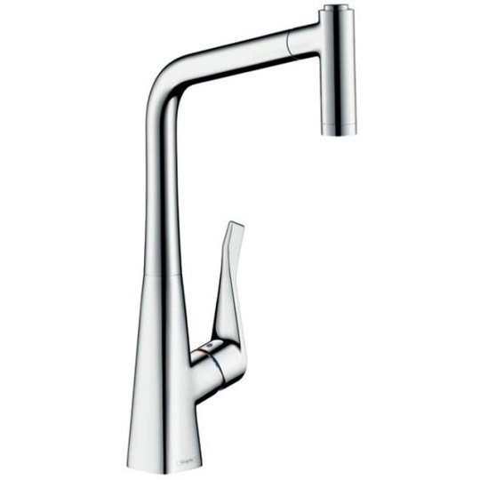 Hansgrohe Metris 2-jet Köksblandare med utdragbar pip