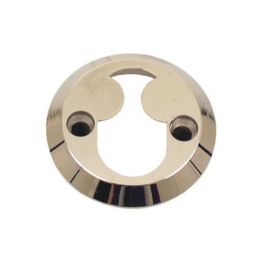 ASSA 463502160002 Cylinderring dubbelcylinder, förnicklad, PP Höjd: 21 mm