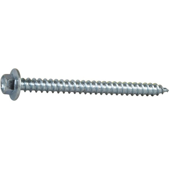 ESSVE 63339 Byggskruv med fläns, sexkant, FZB, Ø6,5 mm Ø6,5 x 75 mm, 100-oack