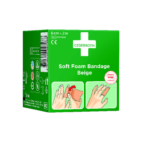 FÖRBAND SOFT CEDERROTH BEIGE 6CM 2M | Beijerbygg Byggmaterial