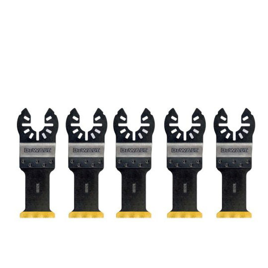 Dewalt DT20727-QZ Sågblad 18 TPI, till multiverktyg, 5-pack