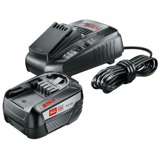 Bosch DIY AL 1830 CV + 6,0Ah Laddpaket 6,0Ah batteri och laddare